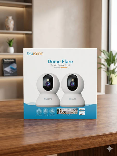 Camere Supraveghere Blurams 2-in-1, Rezolutie 2K | Transport Inclus