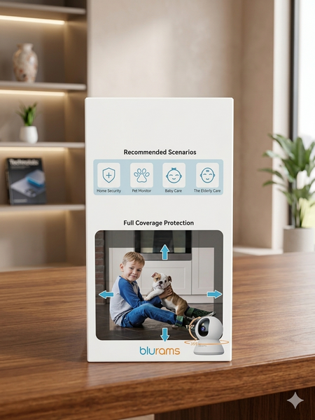 Camere Supraveghere Blurams 2-in-1, Rezolutie 2K | Transport Inclus